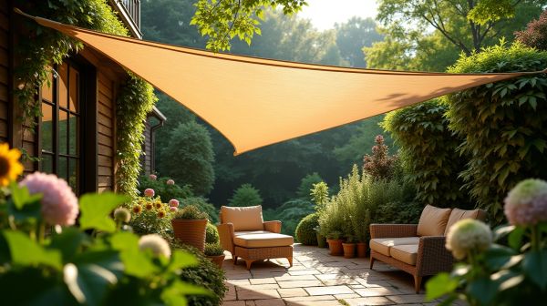 ¿Cómo elegir la tela triangular de sombra ideal para tu jardín?